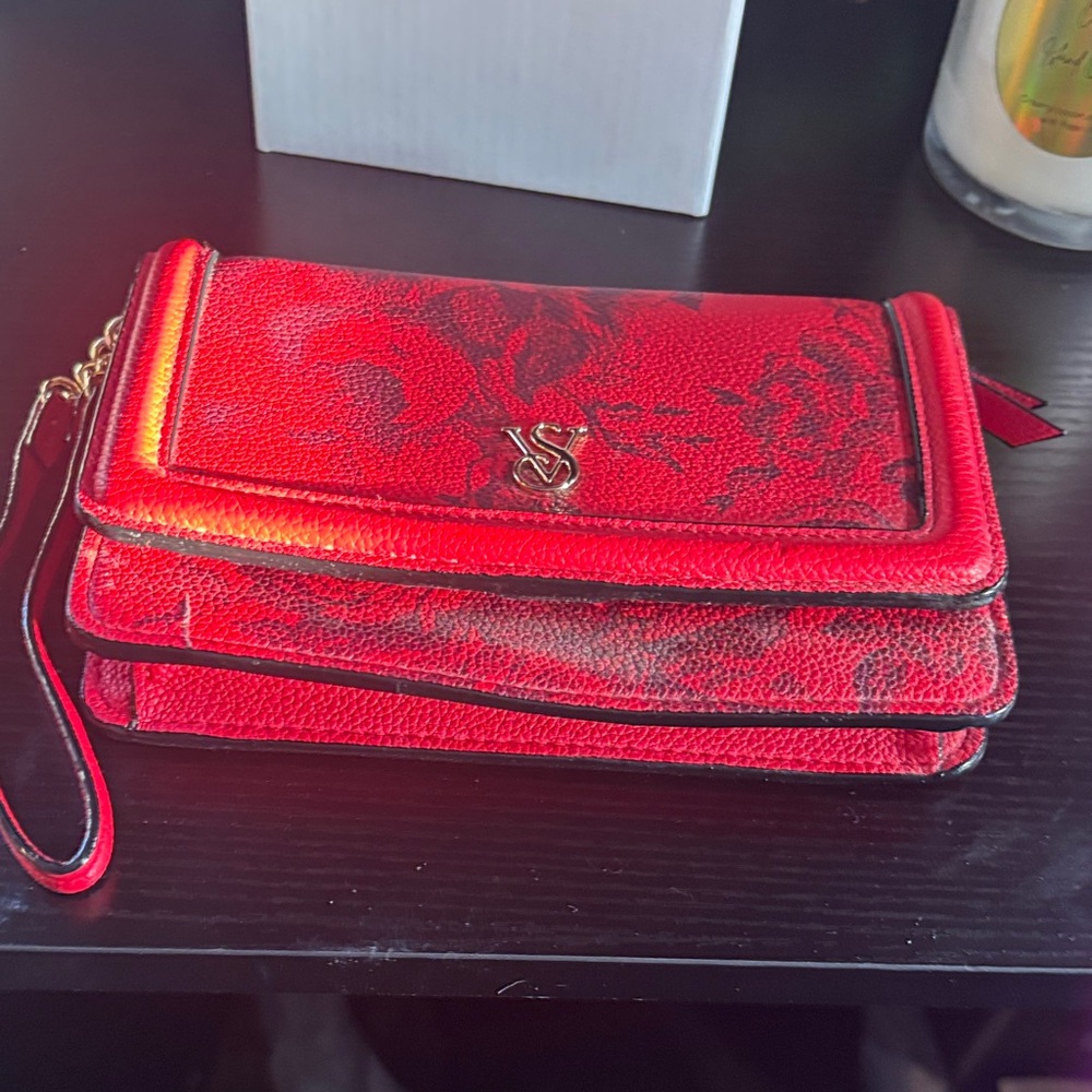 Victoria's Secret Scarlet Wristlet Clutch